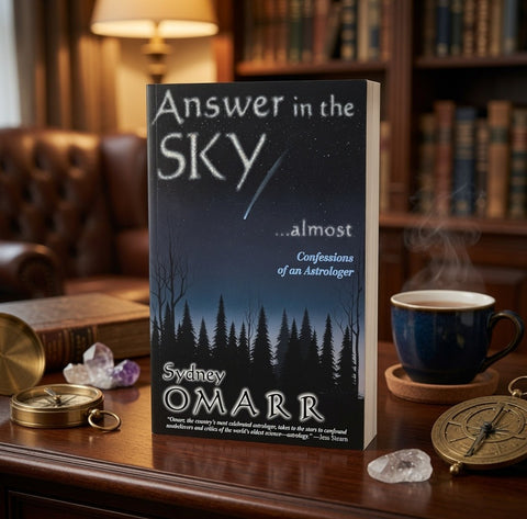 Answer in the Sky Almost Confessions of an Astrologer Sydney Omarr Paperback VG