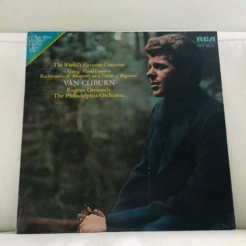 LP Van Cliburn - The World's Favorite Concertos: Grieg: Piano Concerto