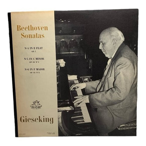 LP Ludwig van Beethoven - Sonatas No. 4 In E Flat Op. 7 Vinyl Record