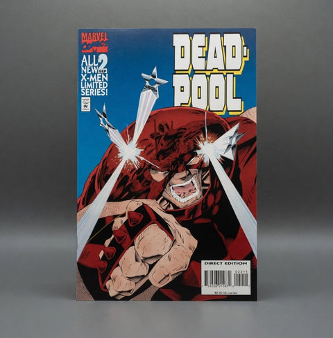 Marvel Comics Deadpool #2 X-Men Limited Series Sep 1994 Direct Edition NM New