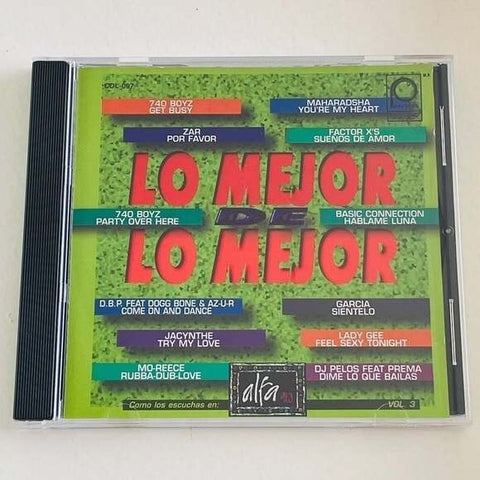 CD Lo Mejor De Lo Mejor Vol. 3