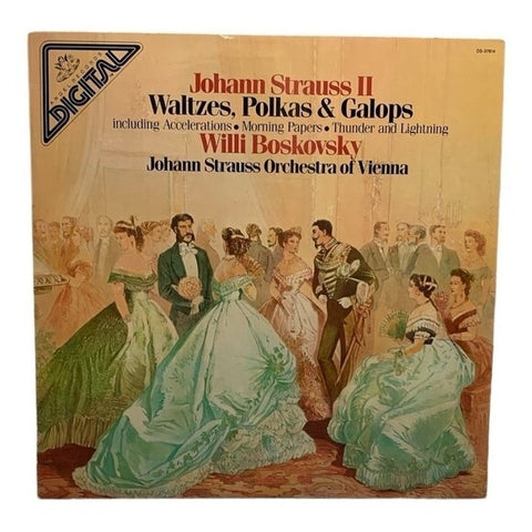 LP Johann Strauss Jr. - Waltzes. Polkas & Galops Vinyl Record