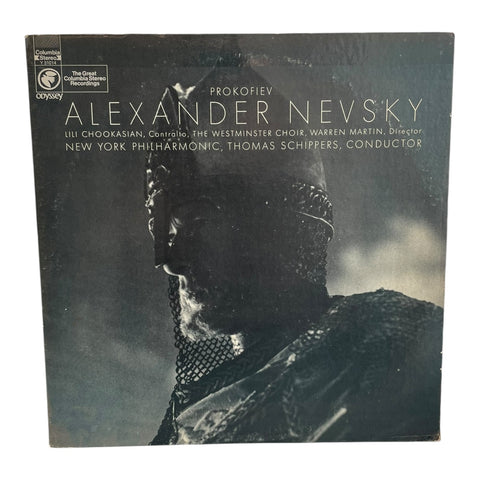 Thomas Schippers Alexander Nevsky LP 1972 Odyssey Y-31014 Classical VG+