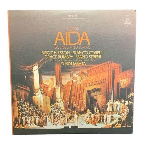 LP Giuseppe Verdi - Aida - Scenes And Arias Vinyl Record