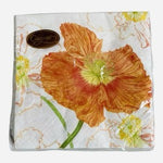 Caspari Poppy Field Luncheon Napkins 20 Count Floral Party NIP Beautiful
