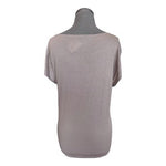 Lauren Ralph Lauren Sleeveless Top Shell Shimmer Metallic Champagne Size PM NWT