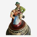Vintage GERZ German Beer Stein Beer Stein with Statue Lid Lmtd Tankard Beer Mug