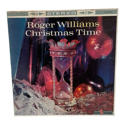Roger Williams Christmas Time LP Kapp Records KS-3048 Stereo Holiday Album Good