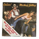Mickey Gilley Encore LP Vinyl Record Urban Cowboy Country 1980 VG+