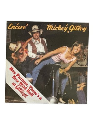 Mickey Gilley Encore LP Vinyl Record Urban Cowboy Country 1980 VG+