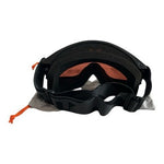 SCOTT Adult Ski Snowboard Goggles Black Frame Bronze Tint Anti-Fog Lens w/ Pouch