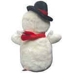 TY Beanie Buddies Snowball Snowman 12" Plush 2001 Christmas Holiday NWT Retired