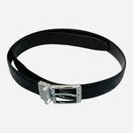 Ben Hogan Men’s Reversible Black Croc Bonded Leather Belt Size 40/100 VG