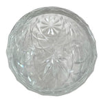 New BOHEMIA Clear Lead Crystal Vase 8” Tall 24% PbO Czech Flower Vase Art Decor