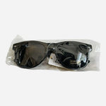Goson Eyewear Retro Black Gloss Frame UV400 Protection Sunglasses NWT