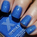 Sephora Formula X Nail Polish Kapow! Nail Color Lacquer Blue Shade New