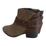 SONOMA Brown Suede Ankle Boots Booties Women's Size 8M