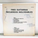 LP Tres Guitarras Recuerdos Inolvidables Vinyl Record