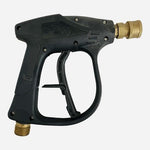 Short Power Washer Gun Handle M22-14mm Inlet 1/4" Outlet Foam Cannon 6.75" G+