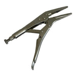 Vintage Long Nose Locking Pliers Vise Grip Style Adjustable Mechanic Tool VG