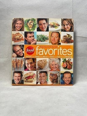 Food Network Favorites Recipes From Our All-Star Chefs 110+ Recipes Cookbook VG