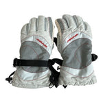 Dakine Men's Snowboard Ski Gloves Grey Red Insulated Winter Gauntlet Size M