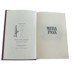 Mitla Pass Leon Uris First Edition Signed Hardcover Novel 1988 VG