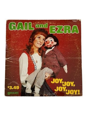 Gail and Ezra Joy Joy Joy Joy LP Vinyl Record Christian Kids Ventriloquist Fair