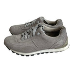 Stylus Repose Men's Grey Suede Fashion Sneakers 8M Lace Up Casual Shoes EXC