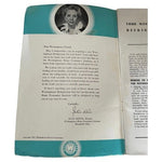 Rare Vintage '47 Westinghouse Refrigerator Recipe Book Congressman Dingell Stamp