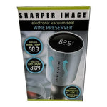 Sharper Image Electronic Vacuum Seal Wine Preserver Digital Display NIB