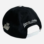 FSBN Kansas City Rams Vintage Snapback Hat Cap Black Gray One Size Adjustable