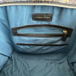 Adrienne Vittadini Large Travel Tote Bag Mystic Fantasy Print Shoulder Strap Bag