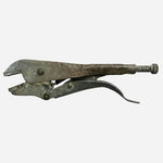 Vintage Challenger USA 3092 Locking Pliers Curved Jaw Vise Grip Style 9.5" Tool