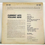 LP Current Hits, Volume Number Nine Vinyl Record