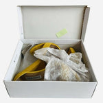 Steve Madden Carrson Yellow Suede Block Heel Sandals Womens 7.5M Excellent