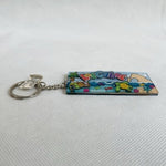 Los Cabos Mexico Keychain Acrylic 3D Holiday Resort Theme Souvenir Charm NWT
