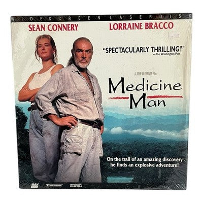 Medicine Man Laserdisc Sean Connery Lorraine Bracco 1992 VG+