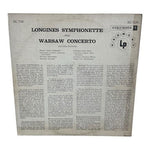 Longines Symphonette Warsaw Concerto Harmony HL 7156 Classical LP Vinyl G/G+
