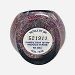 NICOLE by OPI Nail Polish Nail Color Fabulous Is My Middle Name Glitter New