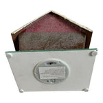 Battery Operated Light Up Gingerbread House Peppermint Candy Glitter Christmas
