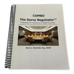 The Savvy Negotiator Combo Byron Hanchett UCSD Course Reader Spiral 2019