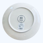 Set 2 Pier 1 Imports Goat Lamb Flower Crown Ironstone Salad Dessert Plate 8.7"