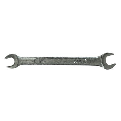 Vintage Japan Drop Forged Alloy Steel Open End Wrench 1/4 5/16 SAE Compact EXC