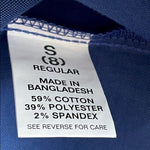 CHAPS Boys Dress Shirt Blue Stretch Button Down Long Sleeve Classic Size 8 NWOT