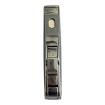 Vintage NBF Windproof Butane Gas Refillable Lighter Silver Chrome Made in Korea
