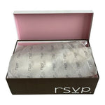 RSVP Jenae Pewter Satin Rhinestone Kitten Heel Pumps Wide Womens Sz 9 NIB