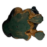 Dog Mate Rottweiler Puppy Figurine 5" Sitting Dog Resin Sculpture Vintage Dog