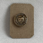 Vintage Boy Scout Cub Scout Bobcat Pin 3/4 Gold Tone Metal BSA Badge Collectible