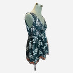 DKNY Donna Karan Women's Silver Gray Lace Sleeveless Blouse 14 Lined NWT $145